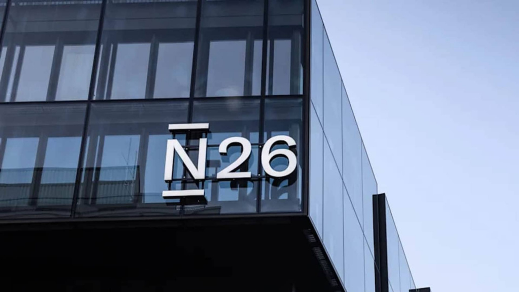 Fachada del edificio de la entidad N26